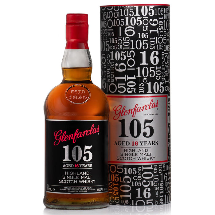 Glenfarclas 105 Cask Strength 16 Year Old Whisky 70cl