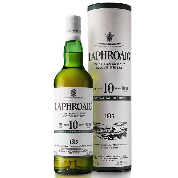 Laphroaig 10 Year Old Cask Strength Batch 15 Single Malt Whisky 70cl