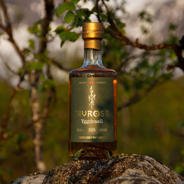 Bottle Of Bivrost Yggdrasil Whisky 2025 Release