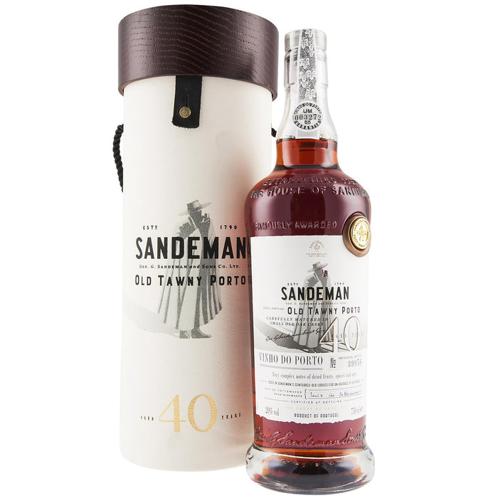 Sandeman 40 Year Old Tawny Port In Gift Tube 