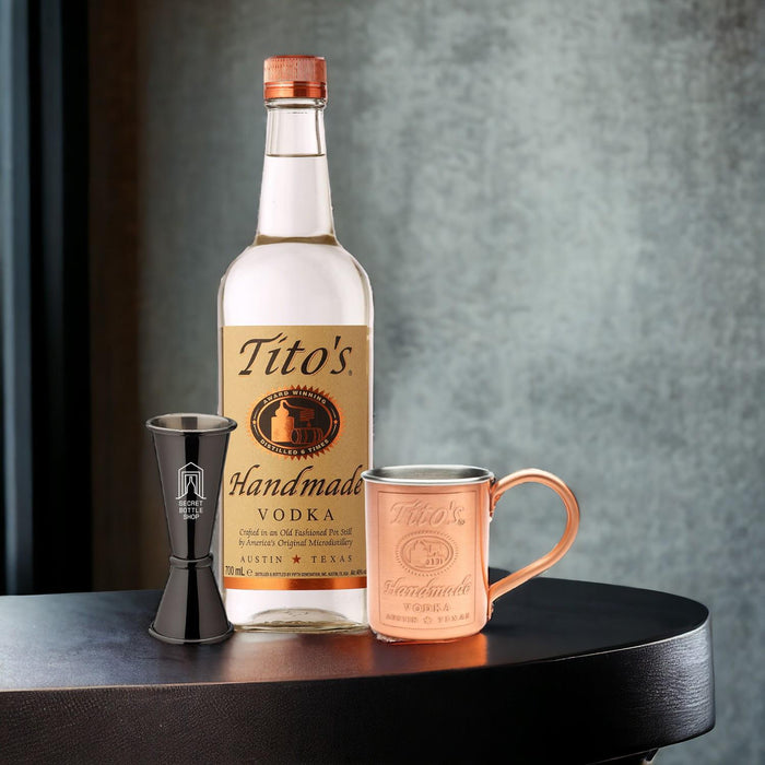 Tito's Vodka Copper Mug & Jigger Set 70cl