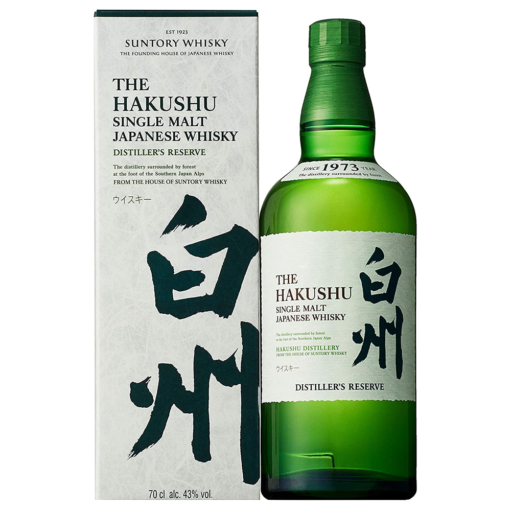 SUNTORY 白州 700ml NV Suntory Hakushu Distillers Reserve Japanese Whisky | Next Day Delivery