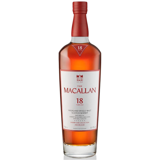 Macallan 18 Year Old Sherry Oak Whisky 2026 Release 70cl