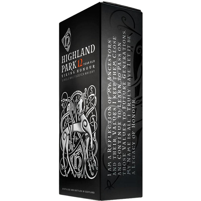 Highland Park 12 Year Old Gift Box Side