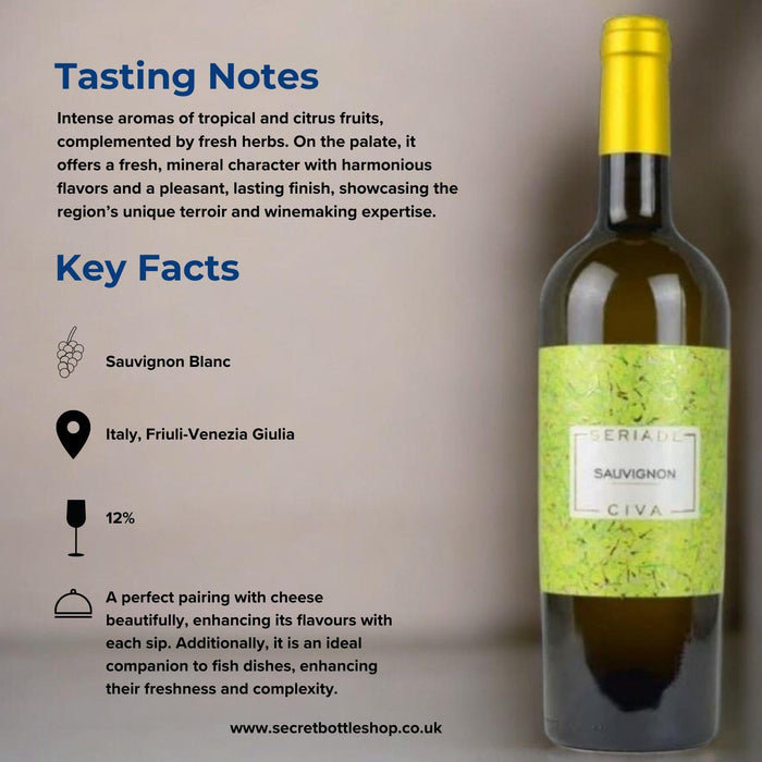 Tenimenti Civa Seriade Sauvignon Blanc 75cl