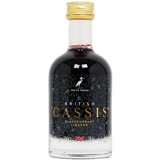 British Cassis Blackcurrant Liqueur Miniature