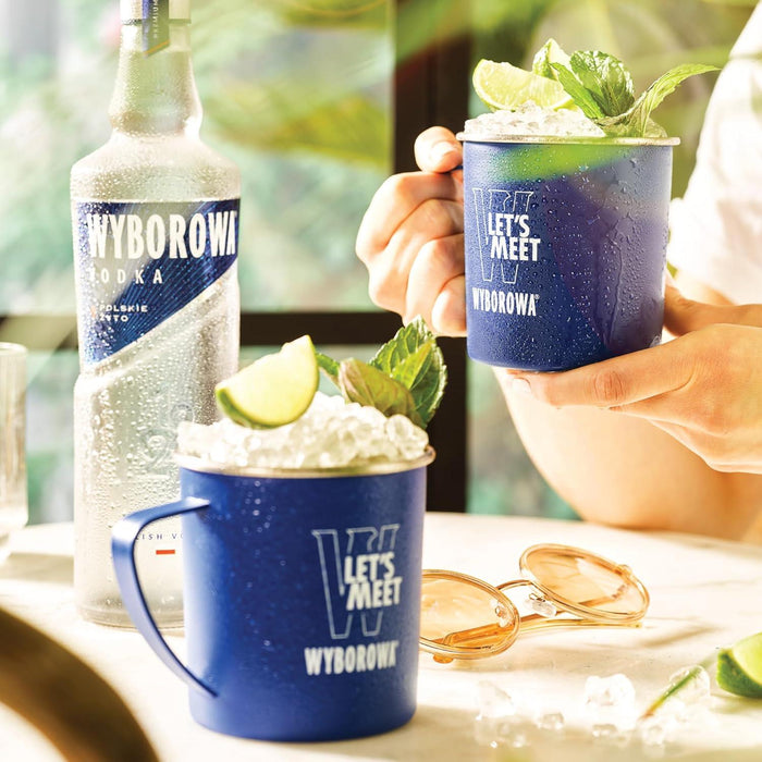 Wyborowa Vodka Cocktails In Mugs
