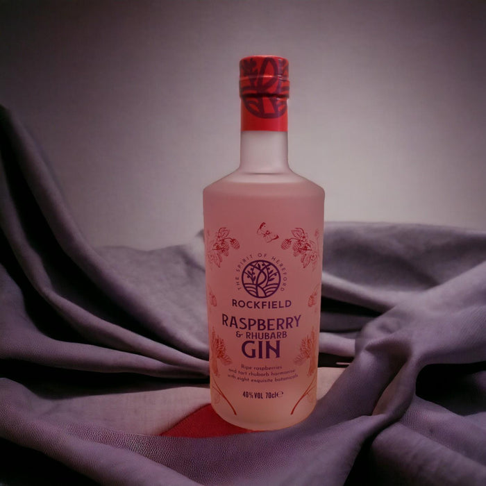Bc Raspberry Gin Rockfield Raspberry & Rhubarb Gin 70cl | Next Day Delivery