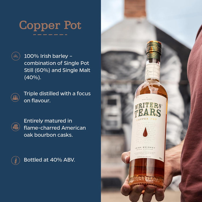 Writers Tears Copper Pot Irish Whiskey Infographic