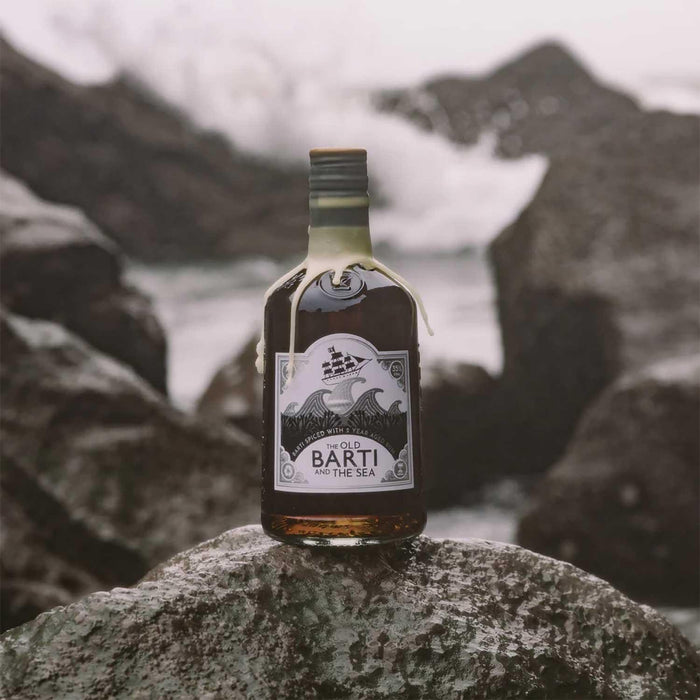 The Old Barti And The Sea Rum 2025 Limited Edition On Wales Coast