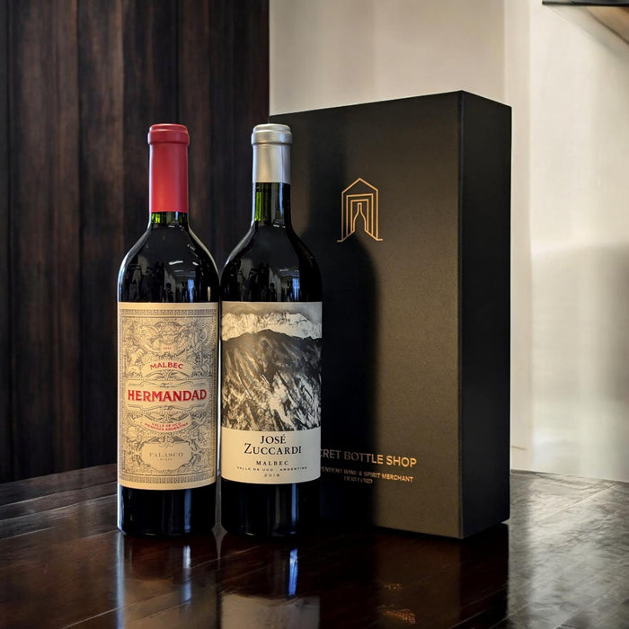 Premium Malbec Red Wine Gift Set 2x75cl