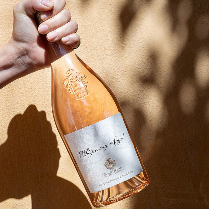 Whispering Angel Rose Congratulations Engraved 75cl