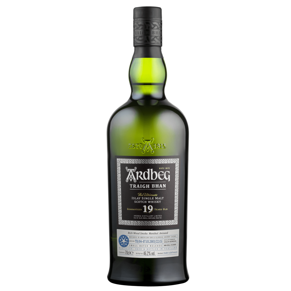 Ardbeg Traigh Bhan 19年 バッチ4 700ml 46.2% Ardbeg 19 Year Old Traigh Bhan Whisky | Next Day Delivery