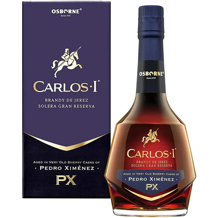 Carlos I Pedro Ximenez Brandy De Jerez Gift Boxed