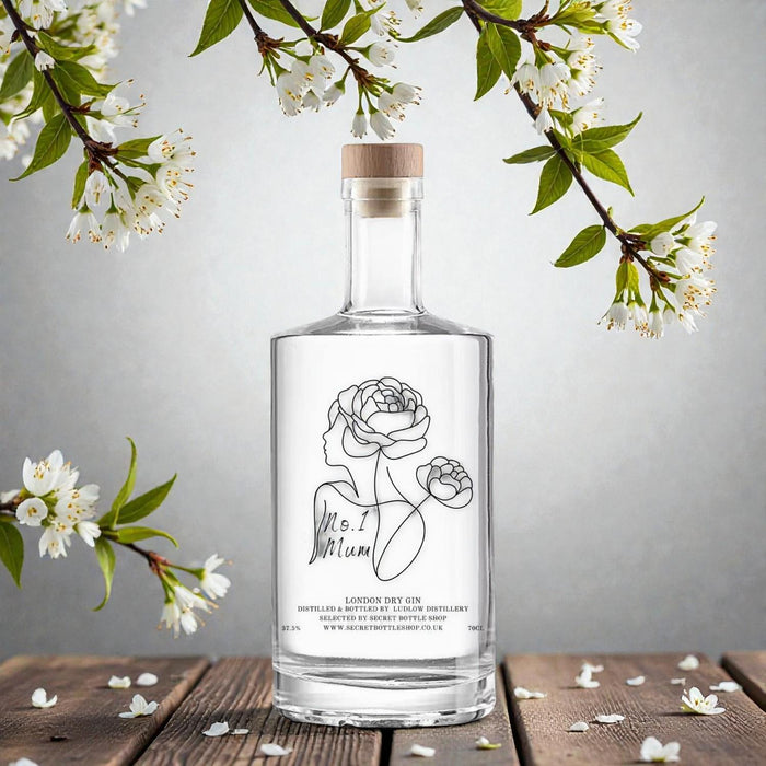 Mother Nurture No.1 Mum Engraved Gin 70cl