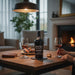 Couple Enjoying Kopke Colheita Port 2002 In Cosy Setting