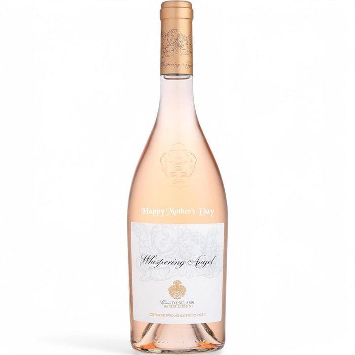 Whispering Angel Rose Happy Mother's Day Engraved 75cl