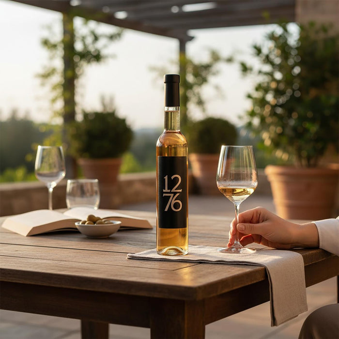 Evolution 1276 Pear Ice Wine & Glass