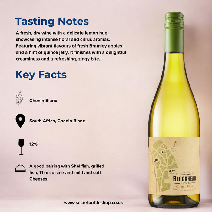 Blockhead Chenin Blanc Tasting Notes