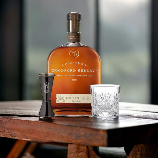 Woodford Reserve Bourbon Glass & Jigger Gift Set 70cl