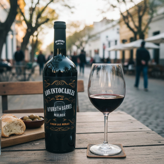 Los Intocables Bourbon Barrel Malbec, San Juan