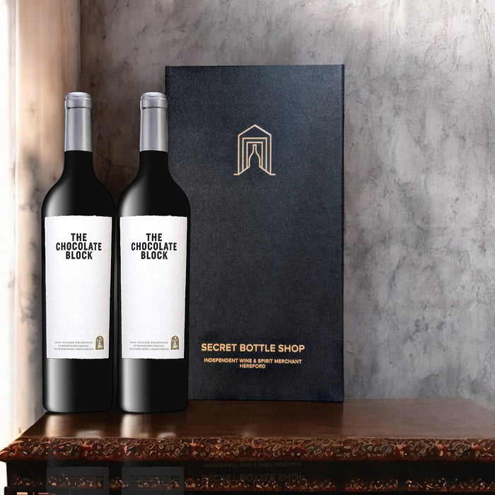 The Chocolate Block Red Wine Duo Gift Box