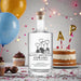 Personalised Happy Birthday Presents & Balloons Engraved Gin makes for a unique birthday gift