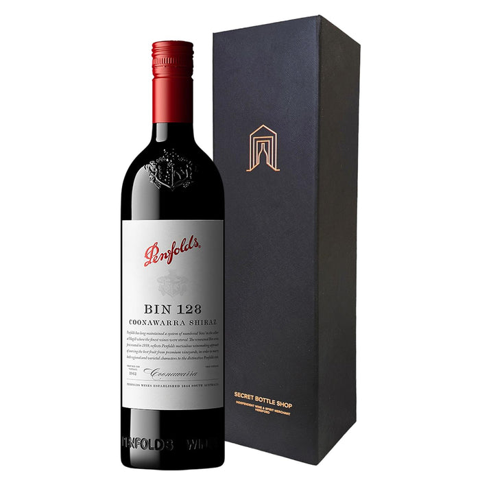 Penfolds Bin 128 Coonawarra Shiraz Gift Boxed