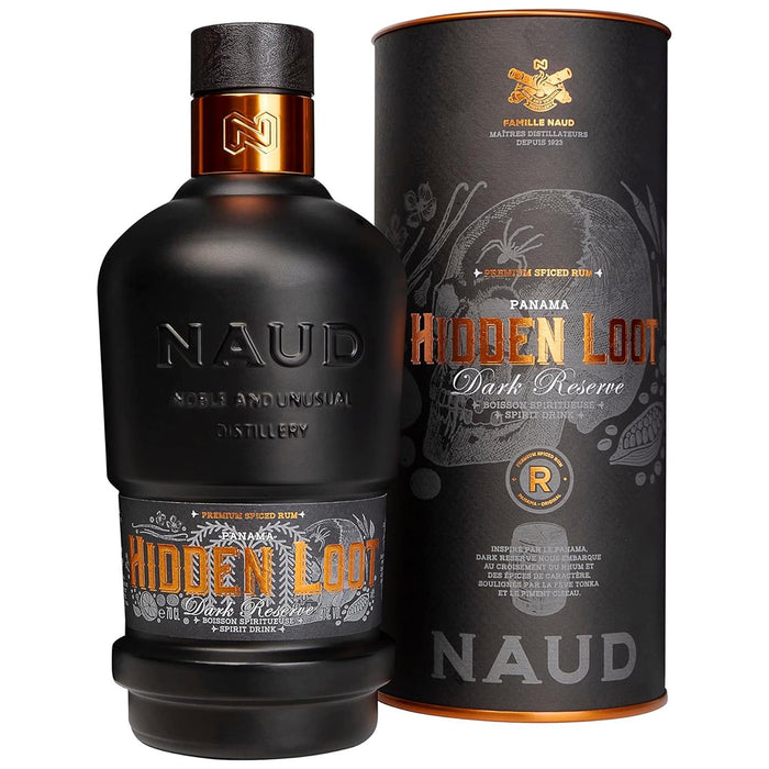 Naud Hidden Loot Dark Reserve Spiced Rum Gift Boxed