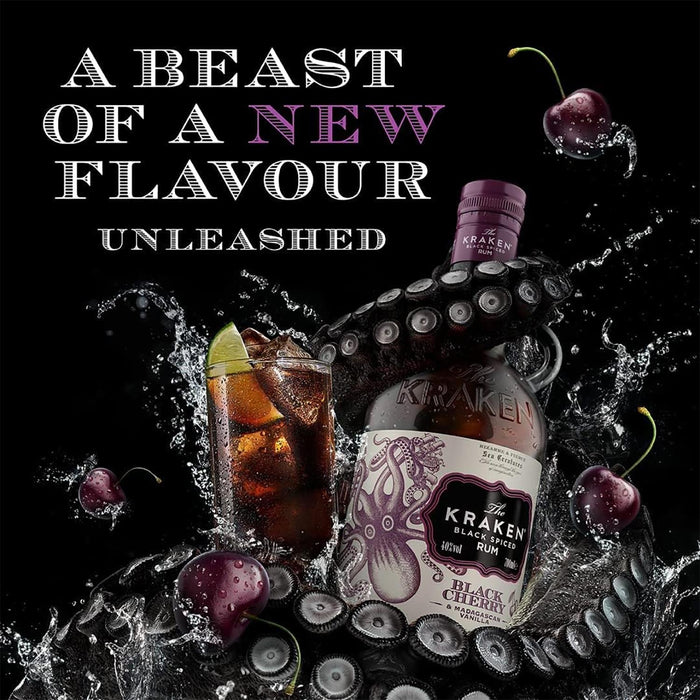 Kraken Black Cherry & Madagascan Vanilla Black Spiced Rum