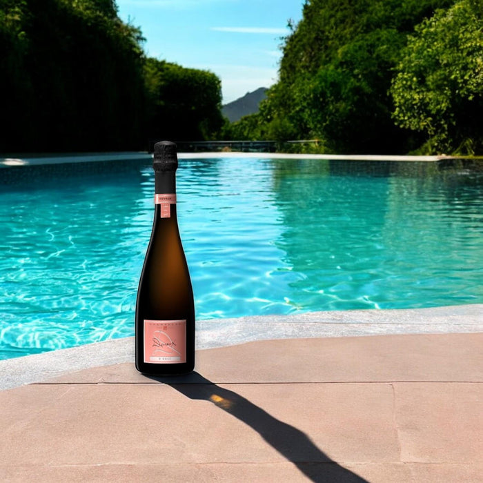 Enjoy Champagne By The Swimming Pool