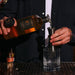 Pouring The Sassenach Blended Whisky Into Jigger