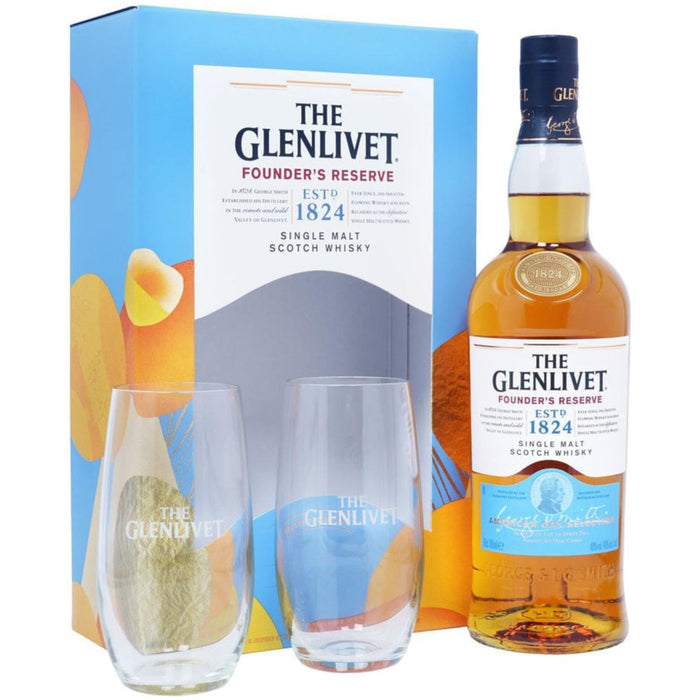Glenlivet Founders Reserve Whisky Gift Pack