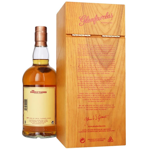 Glenfarclas 2007 Family Cask #2670 Whisky Gift Boxed