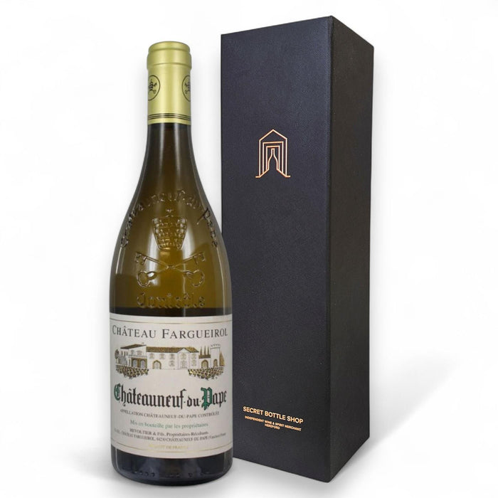 Chateau Fargueirol Chateauneuf-Du-Pape Blanc Gift Boxed 75cl