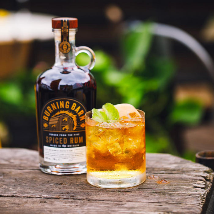 Burning Barn Spiced Rum Miniature 5cl