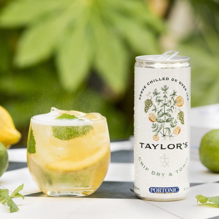 Taylors Chip Dry White Port & Tonic In A Can