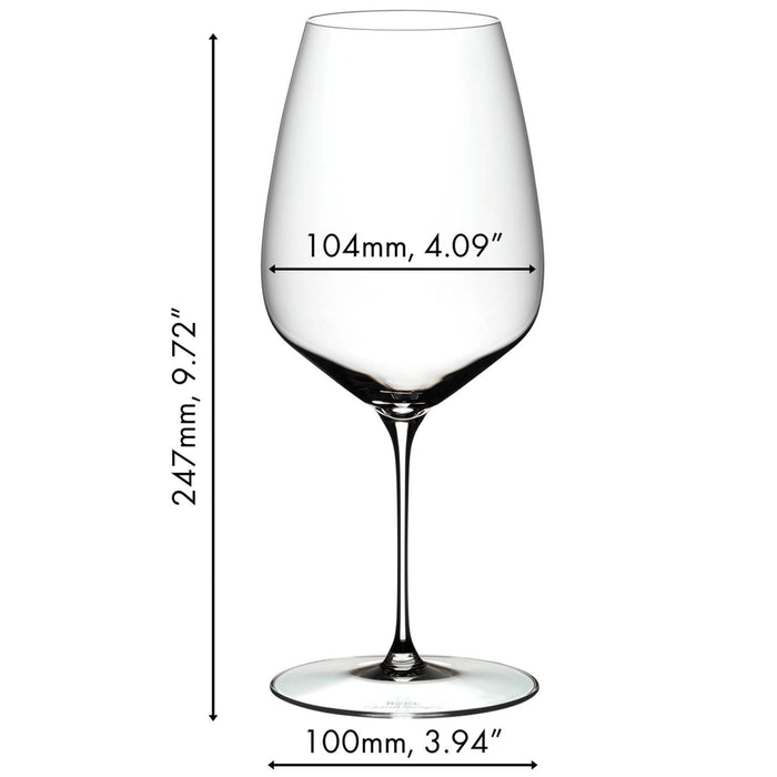 Riedel Veloce Cabernet & Merlot Wine Glass - Set of 2