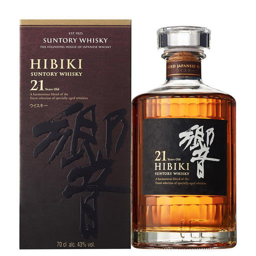 Suntory Hibiki 21 Year Old Whisky Gift Boxed