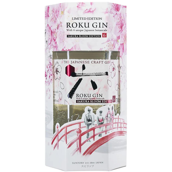 Suntory Roku Sakura Bloom Gin Gift Boxed