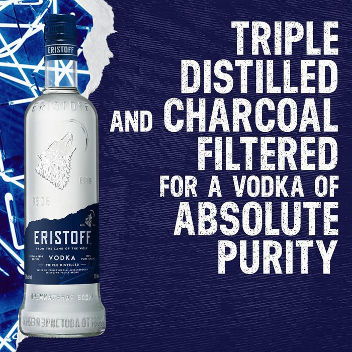 Eristoff Vodka Infographic