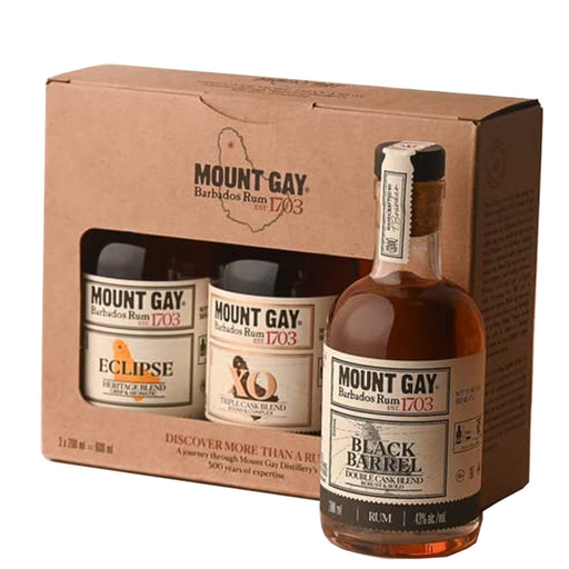 Mount Gay Rum Discovery Miniature 3 Pack 