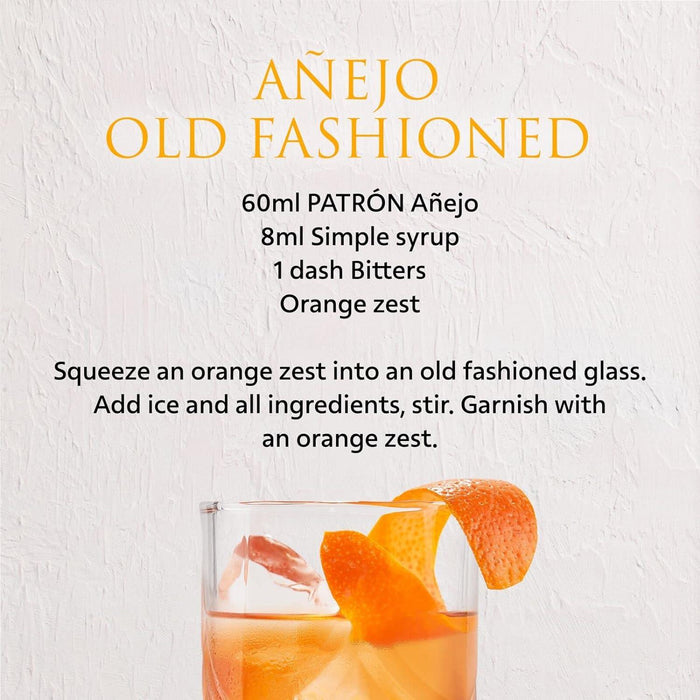 Anejo Old Fashioned Cocktail