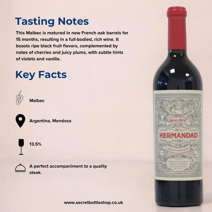 Hermandad Malbec Gift Boxed 75cl