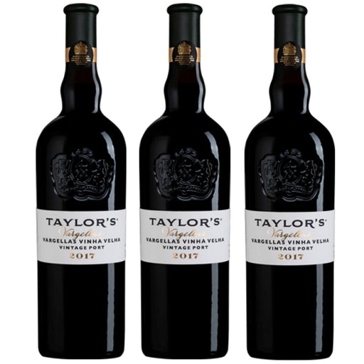 Case Of 3 Taylors Quinta De Vargellas Vinha Velha Vintage Port 2017 