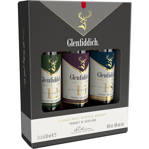 Glenfiddich Family Collection Mixed Miniature Gift Set 5cl