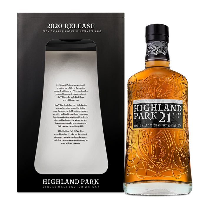 Highland Park 21 Year Old Whisky 2020 Release 70cl