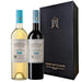 Doppio Passo 2x75cl Alcohol free Wine in Secret Bottle Shop branded gift box