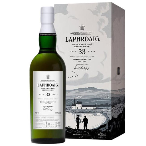 Laphroaig 33 Year Old Strong Characters Chapter One Whisky