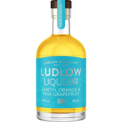 Ludlow Triplecello Lemon Orange & Pink Grapefruit Liqueur Miniature